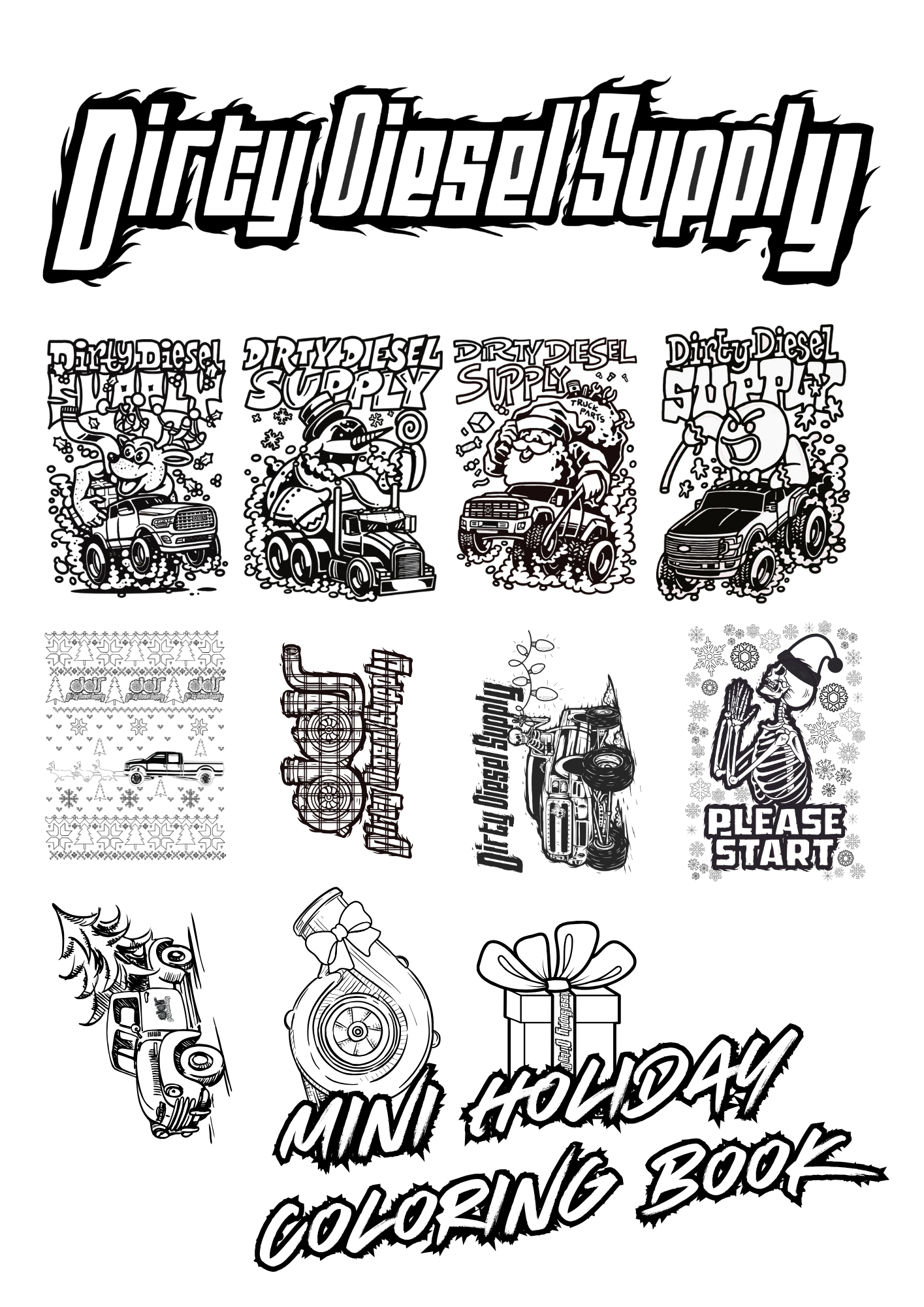 Mini Coloring Book V8