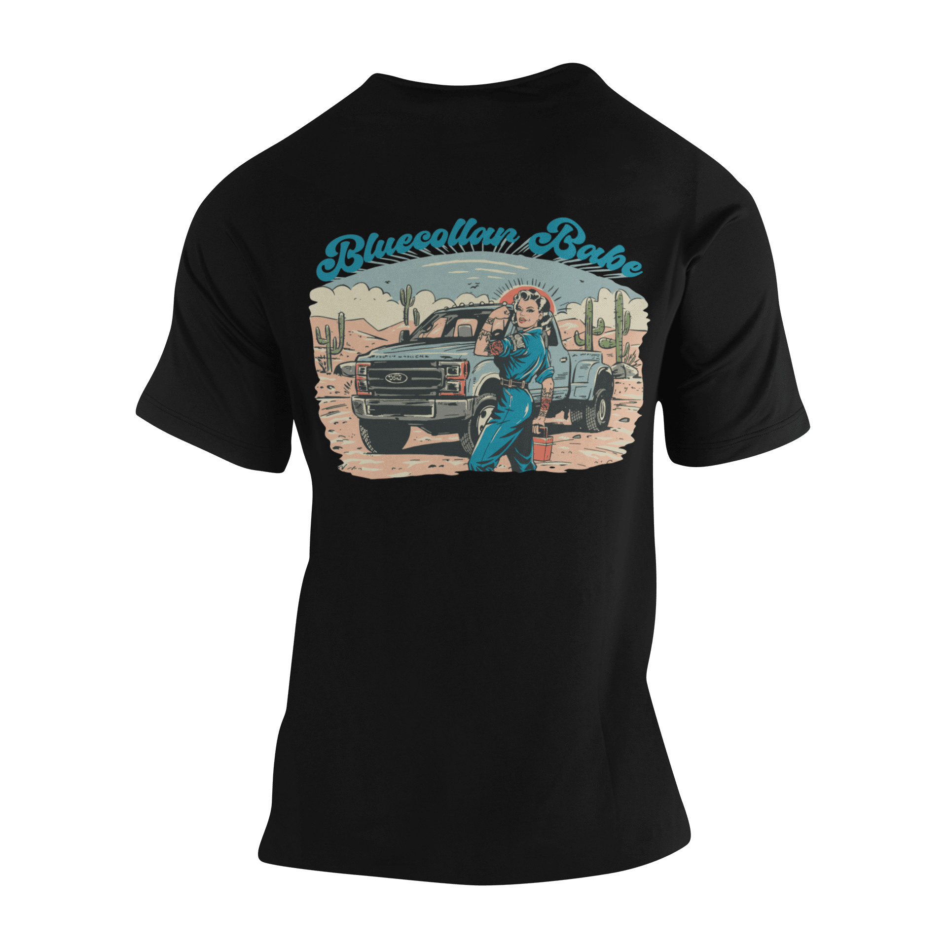 Bluecollar Babe Tee