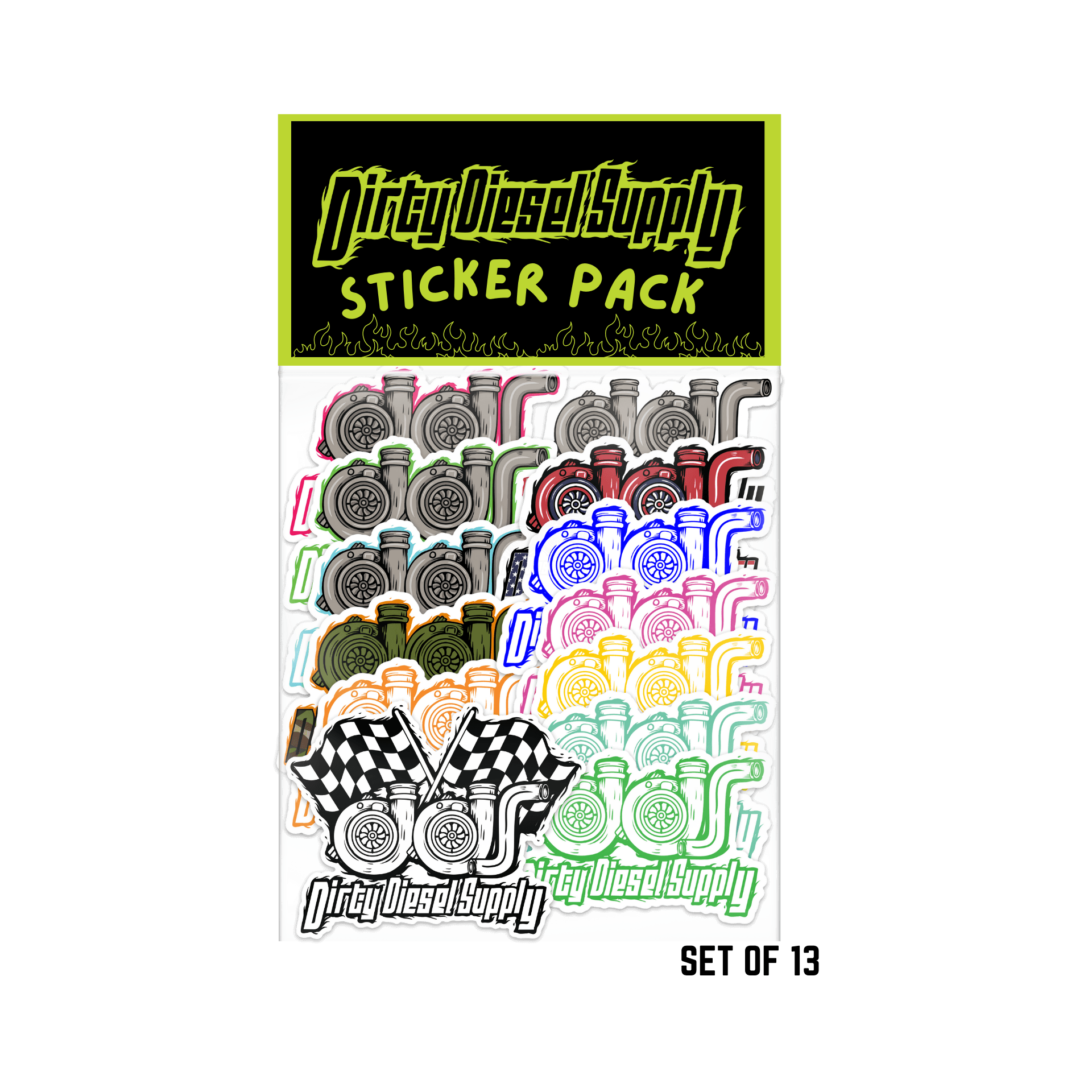 Turbo Sticker Pack