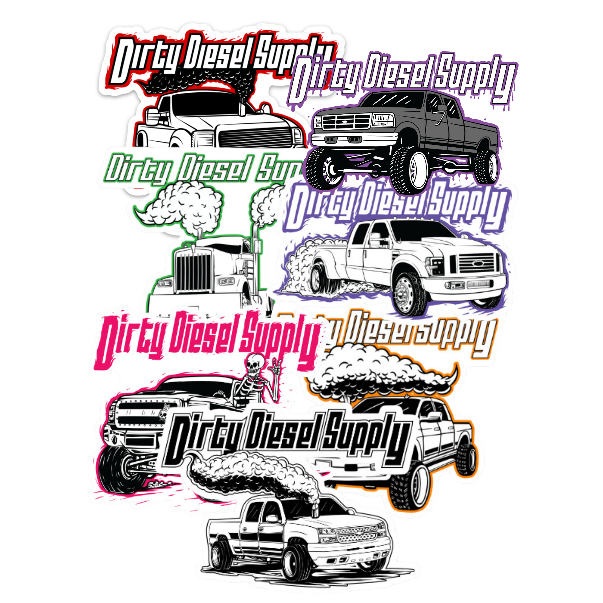 Truck Sticker Pack