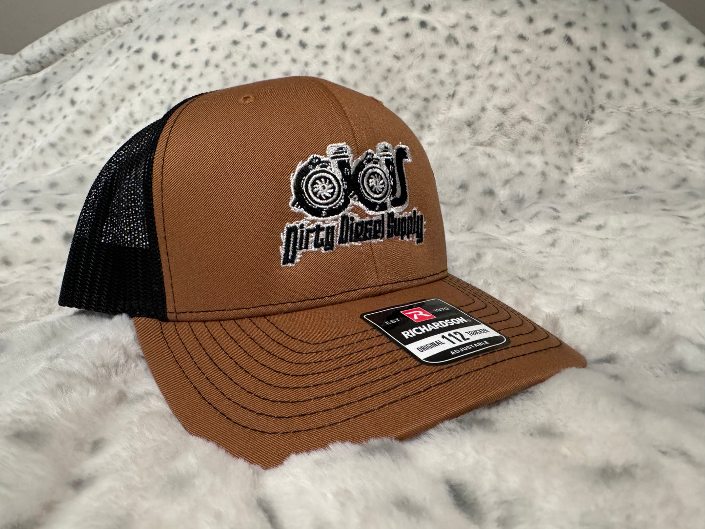 Embroidered Turbo Trucker Hats