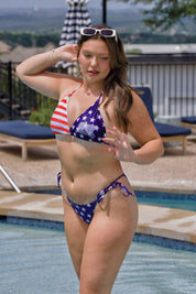 Patriotic Turbo Bikini Set