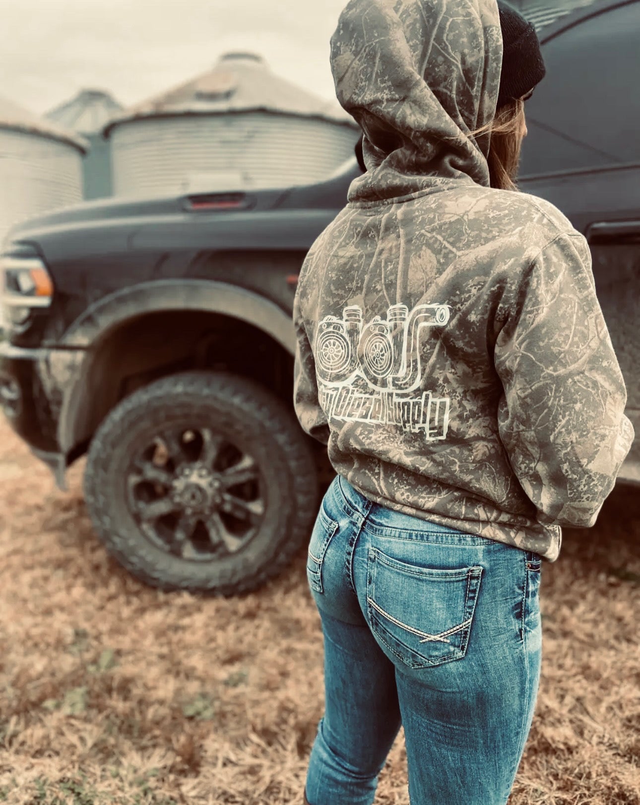 Deadwood Camo Heavyweight Hoodie