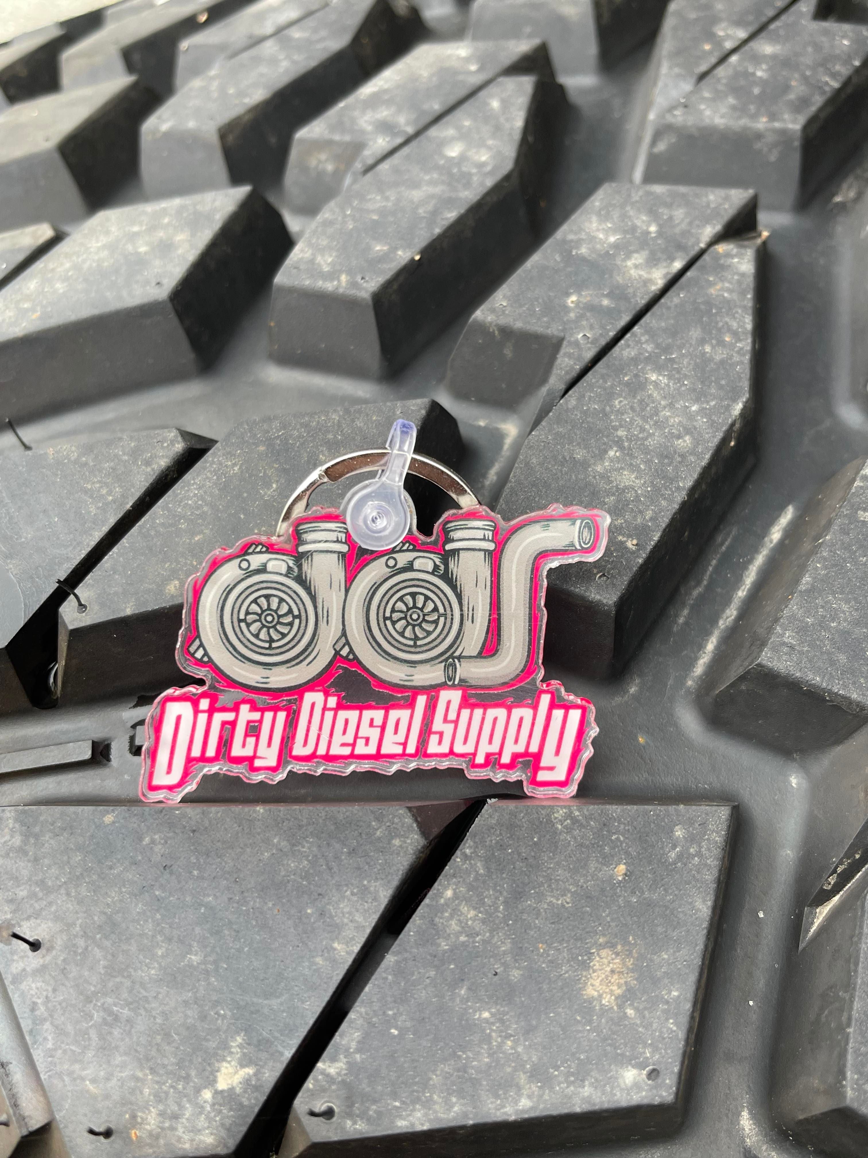 Deisel Turbo Key Chain DDS Turbo Acrylic Keychain – Dirty Diesel Supply