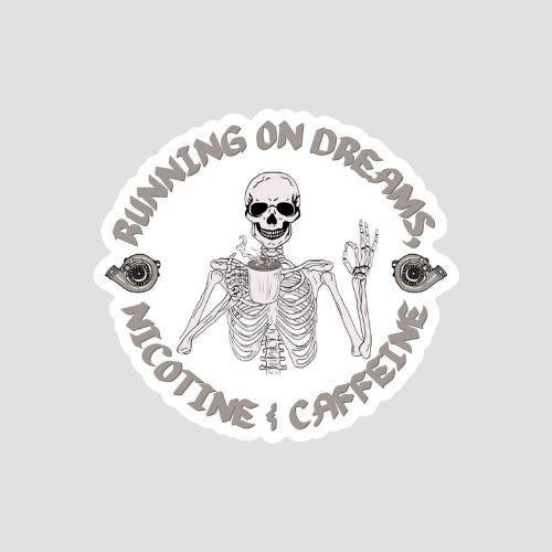 Running on Dreams Sticker