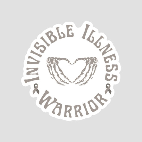 Invisible Illness Warrior Sticker