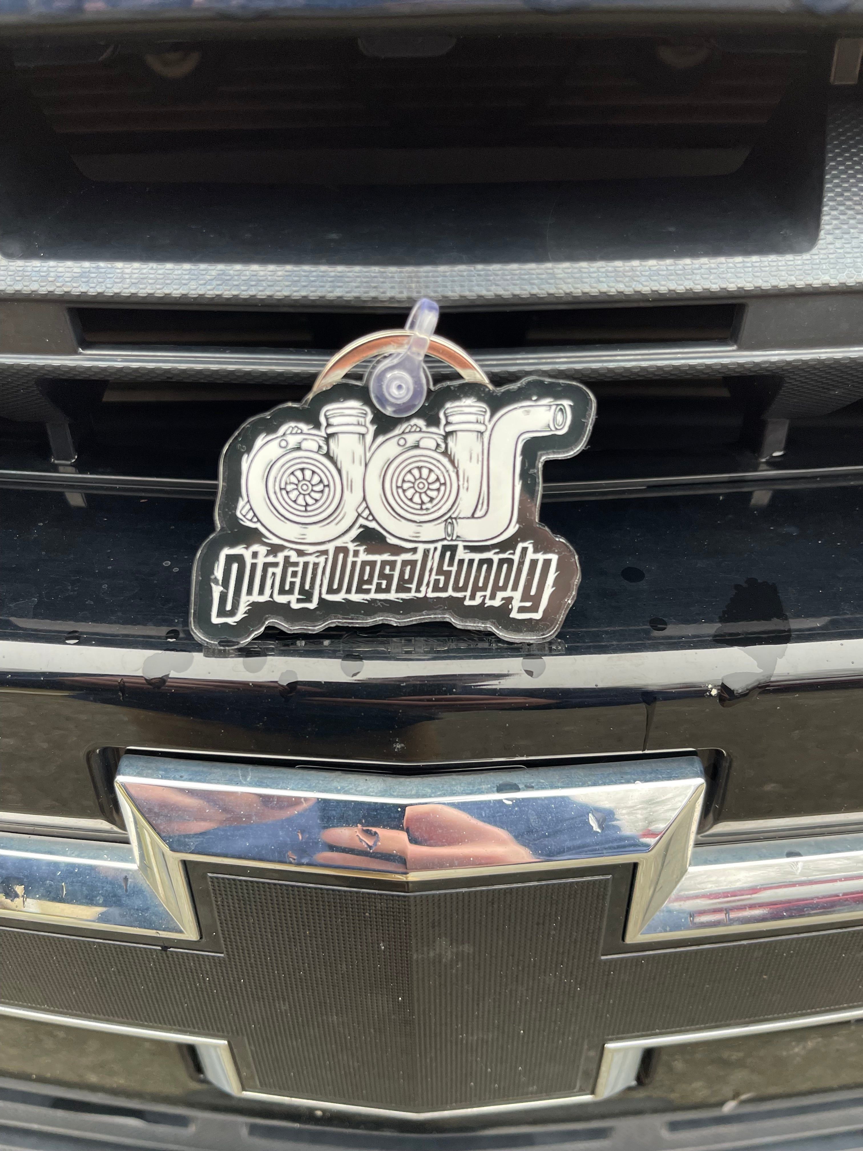 Black Turbo Keychain