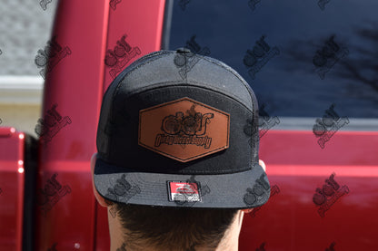 Black Turbo Hat