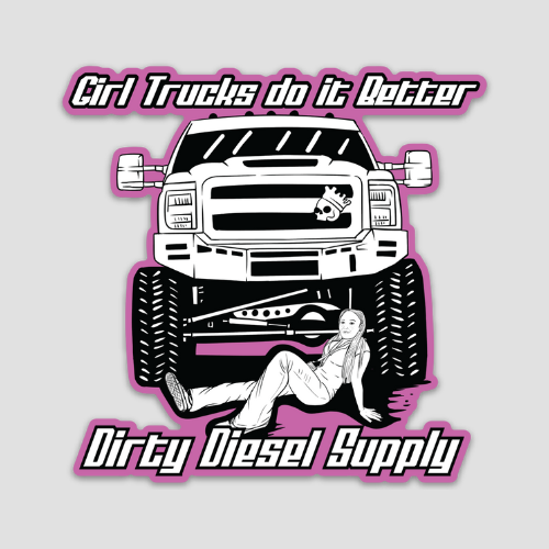 Girl Trucks Sticker