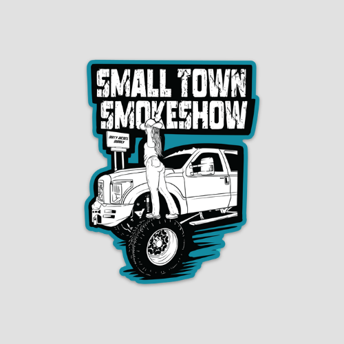 Small Town Smokeshow Sticker