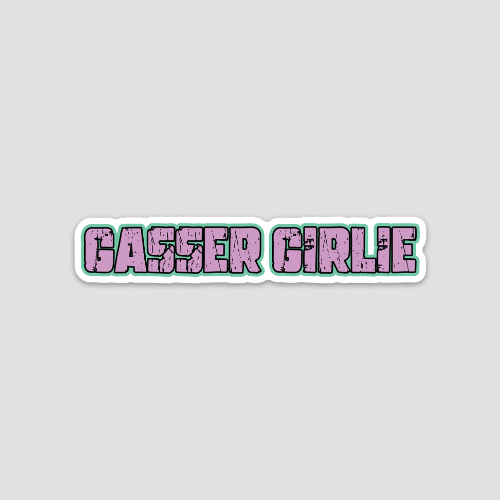 Gasser Girlie Sticker