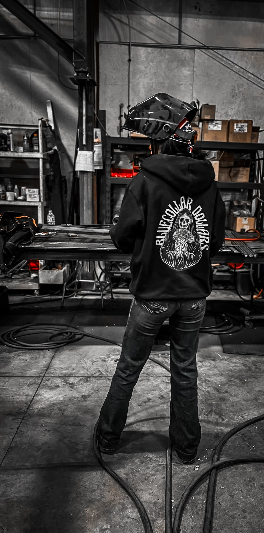 Bluecollar Dollars Hoodie