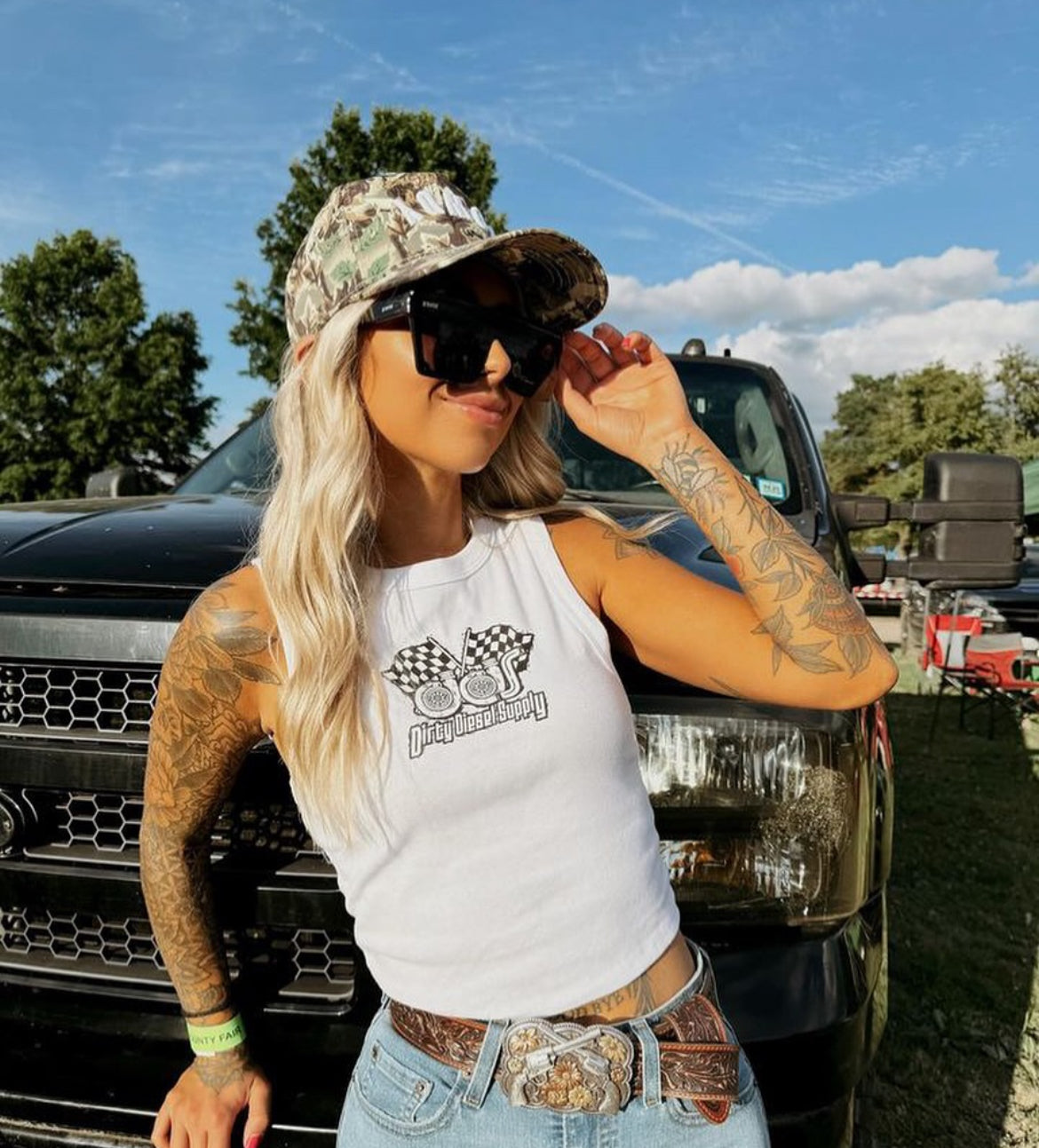 Checkered Crop