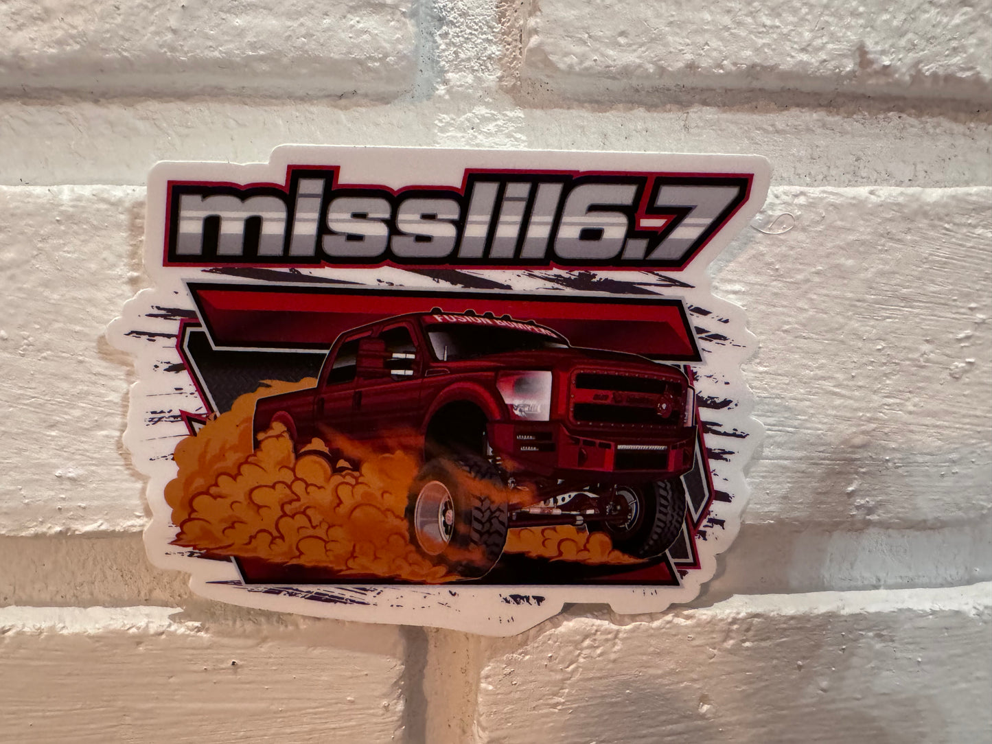 Misslil6.7 Truck Sticker
