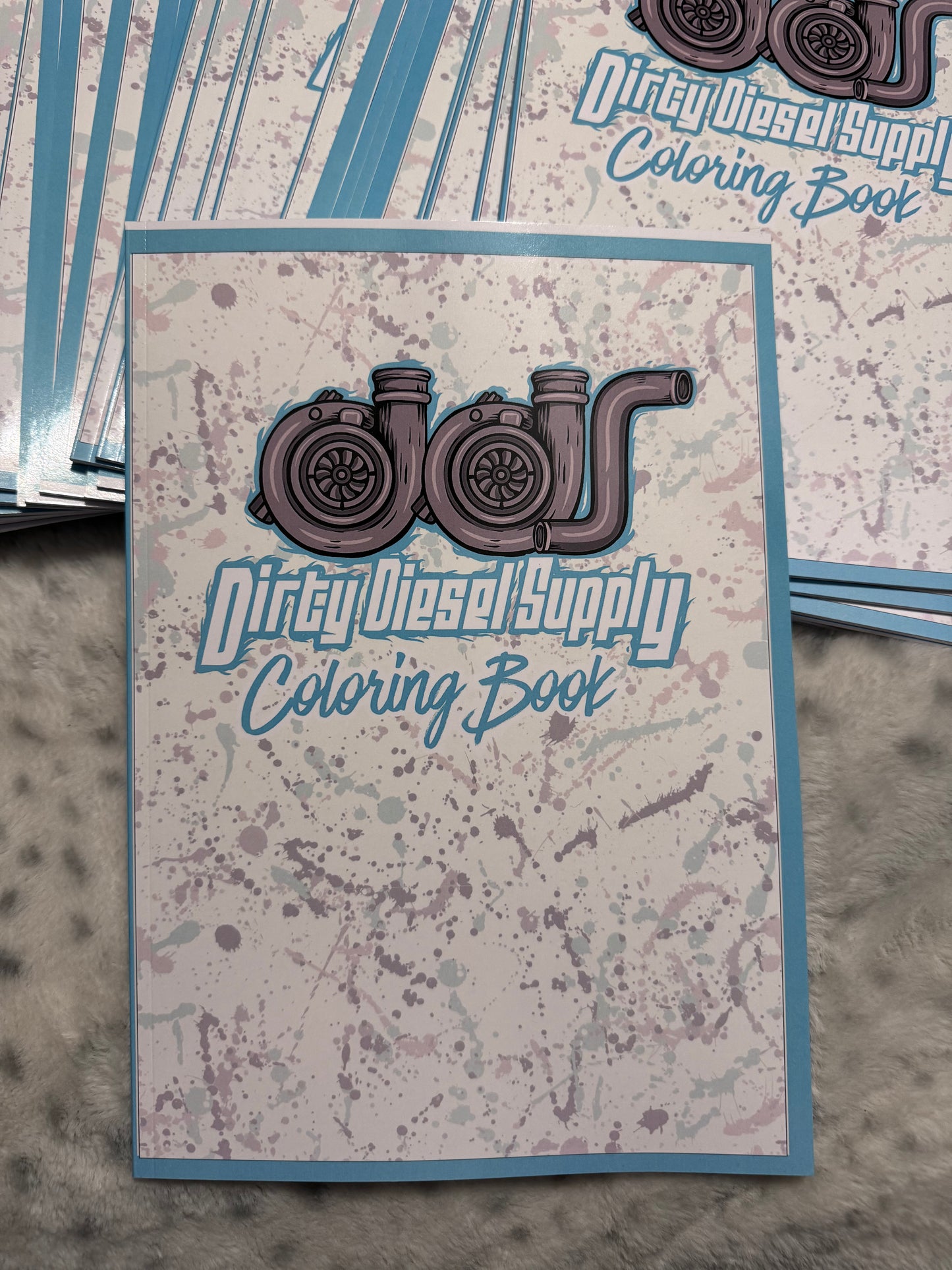 Dirty Diesel Supply Coloring Book V1