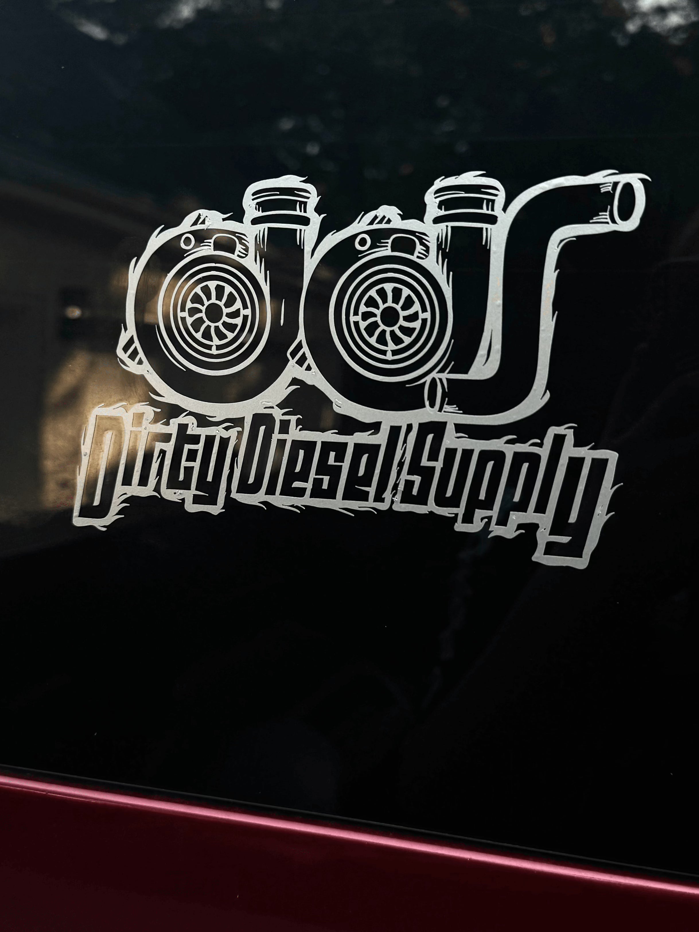 Turbo Vinyl Window Decals