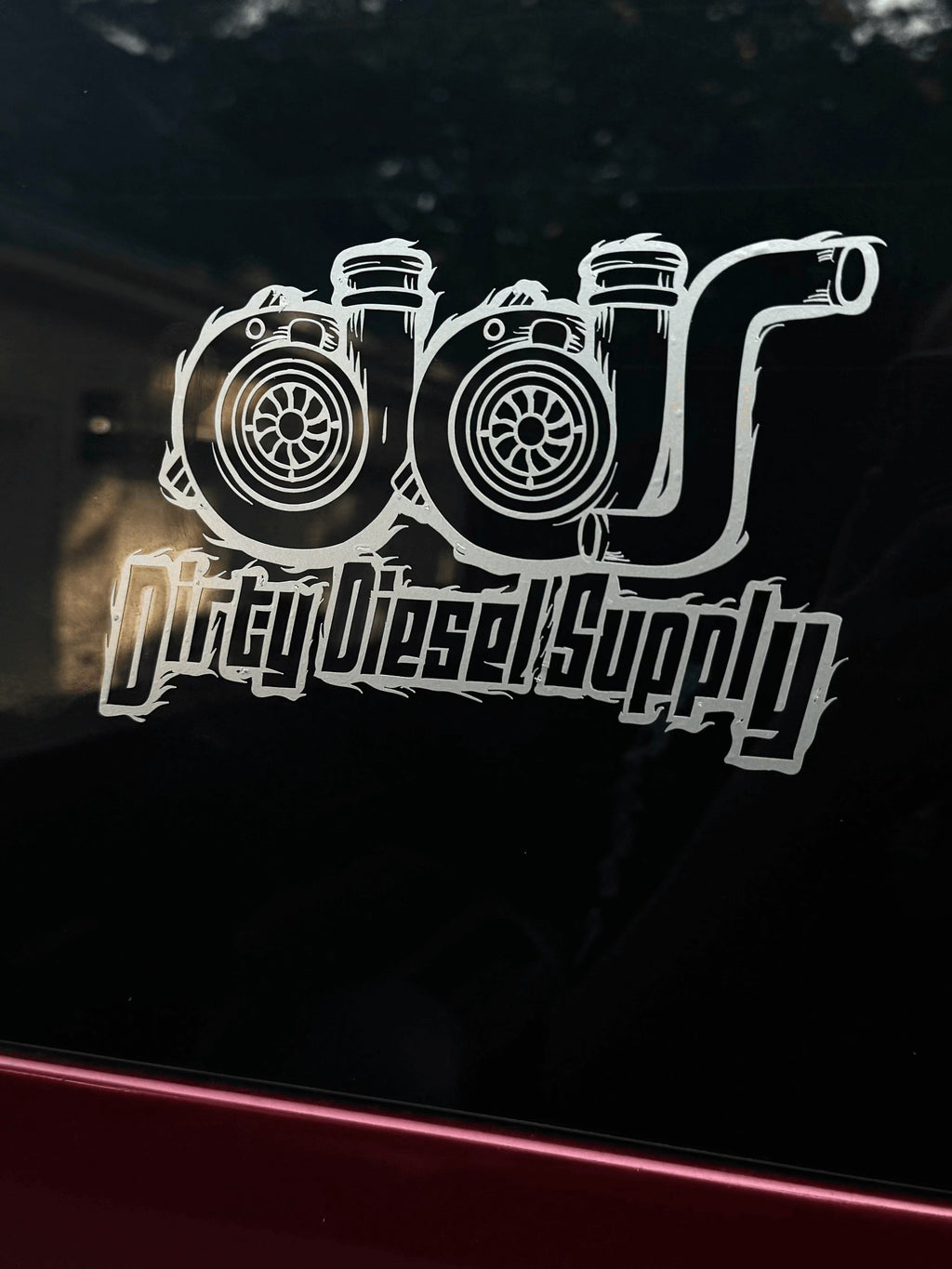 Turbo Vinyl Window Decals