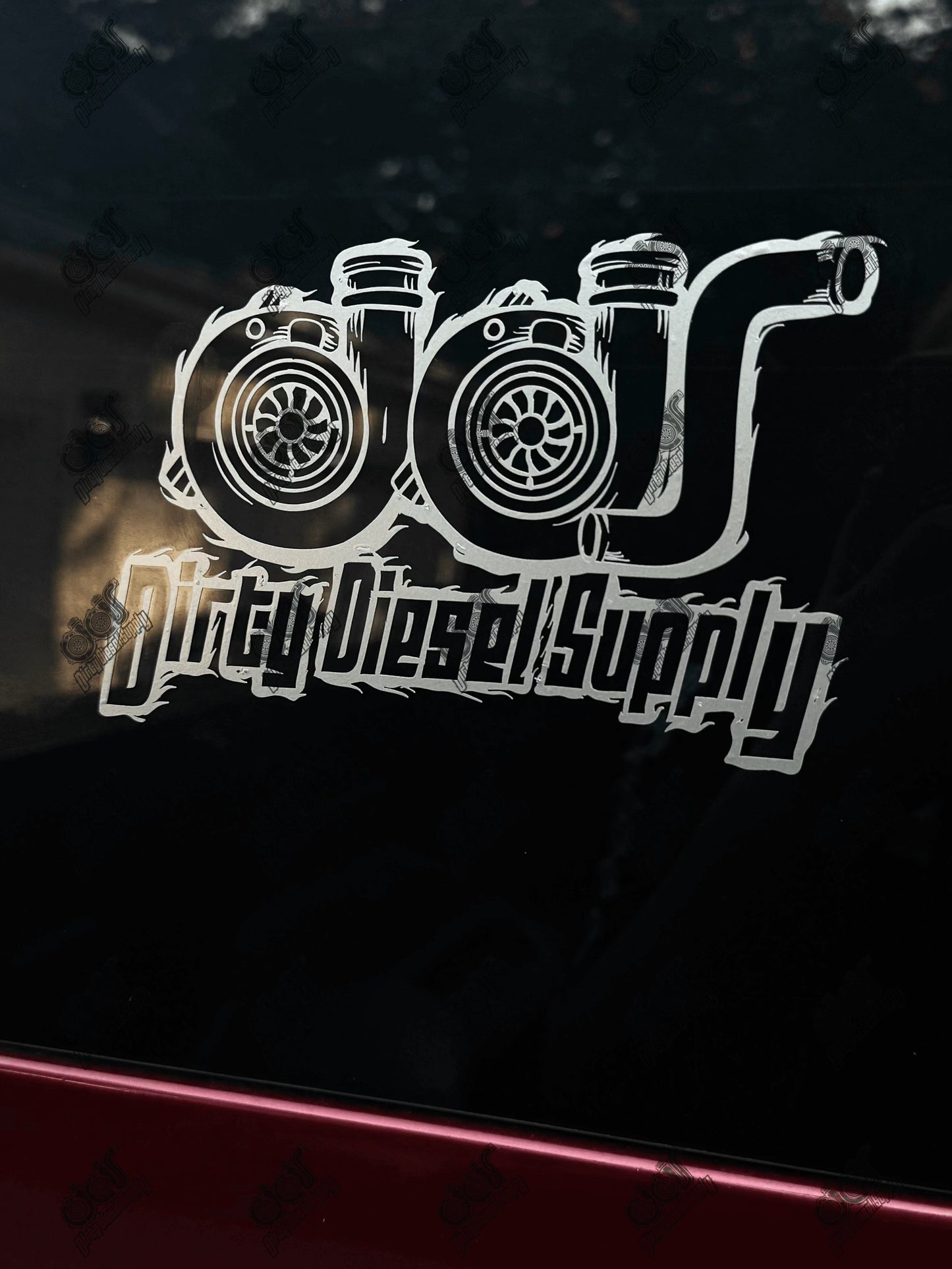 Turbo Vinyl Window Decals