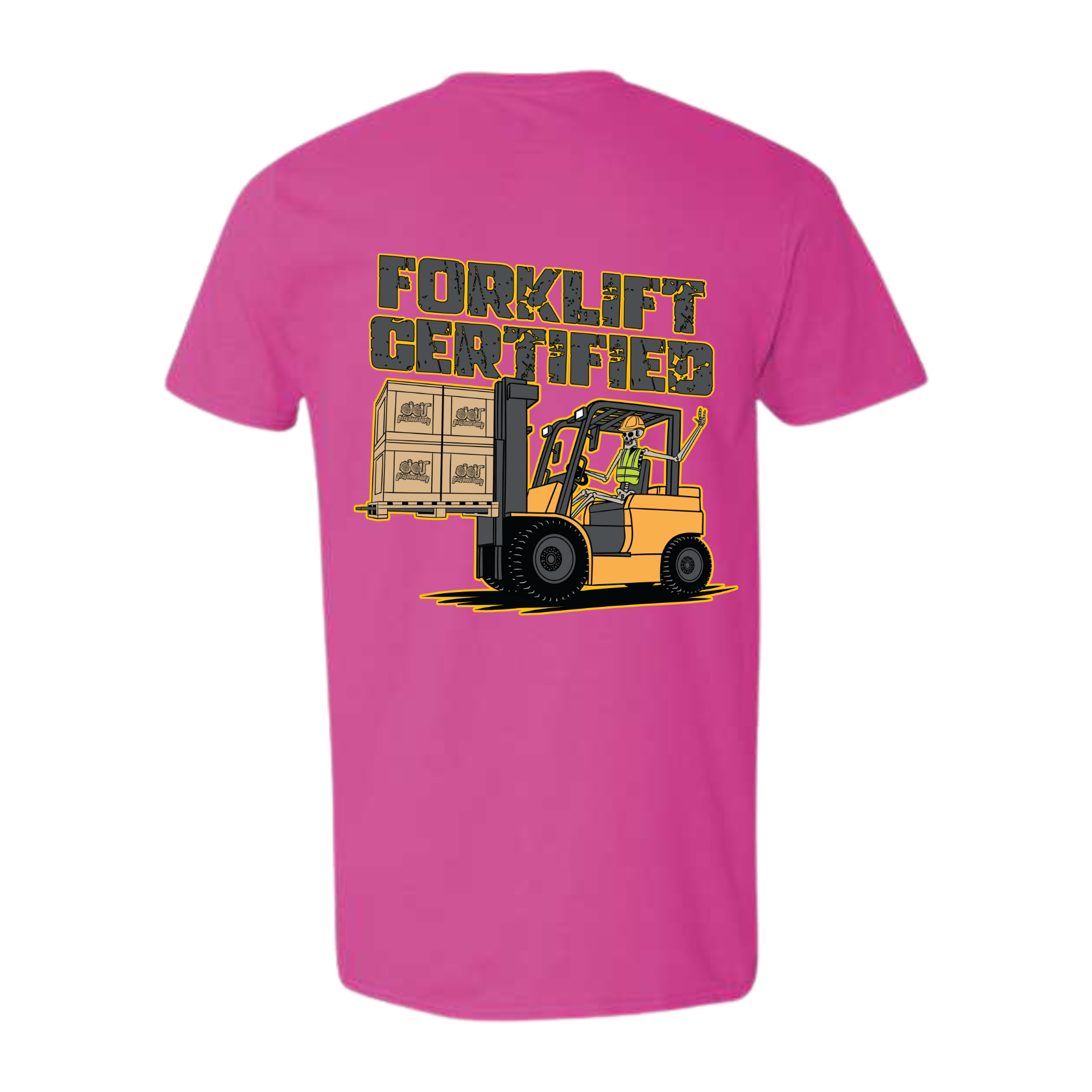 Forklift Certified Tee