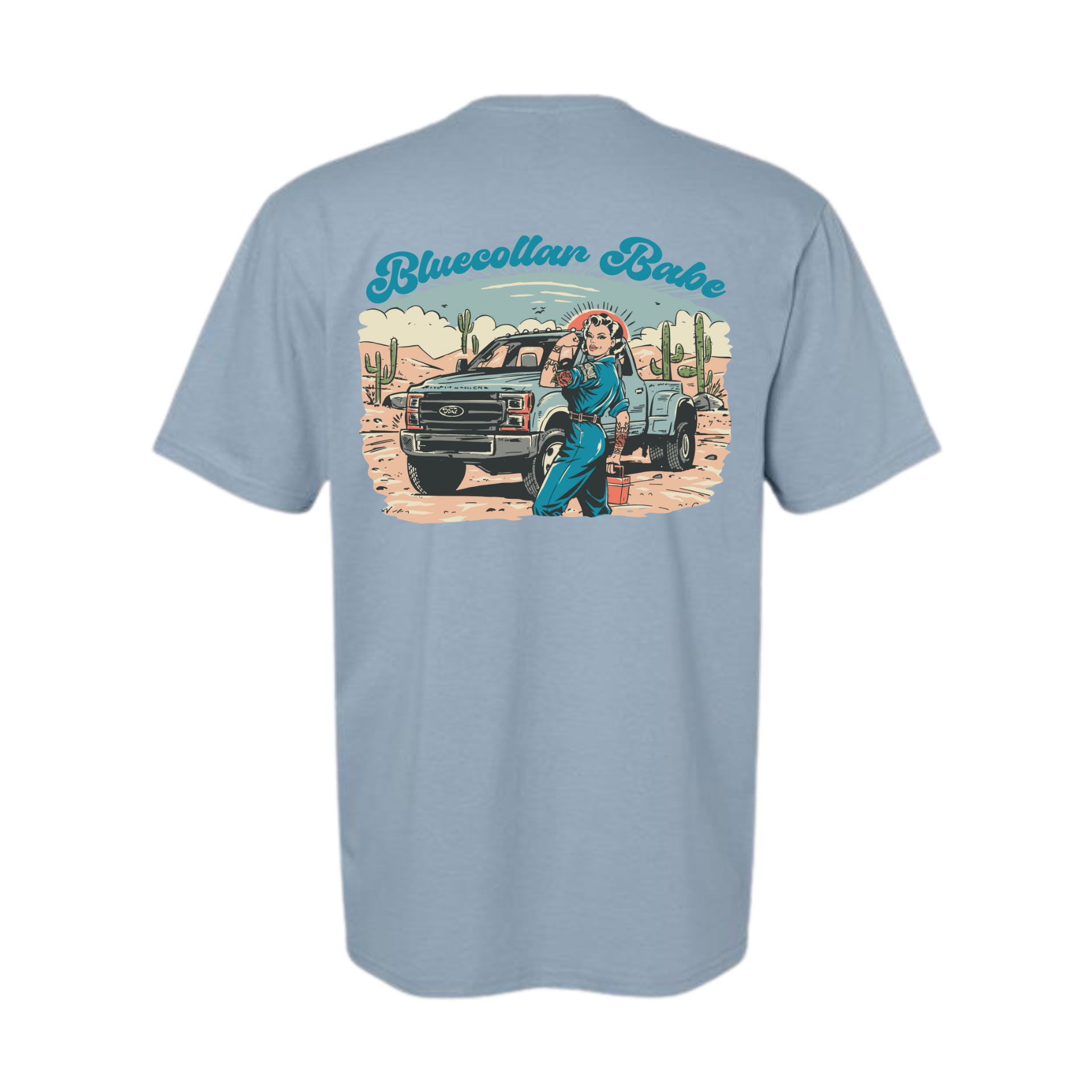 Bluecollar Babe Tee