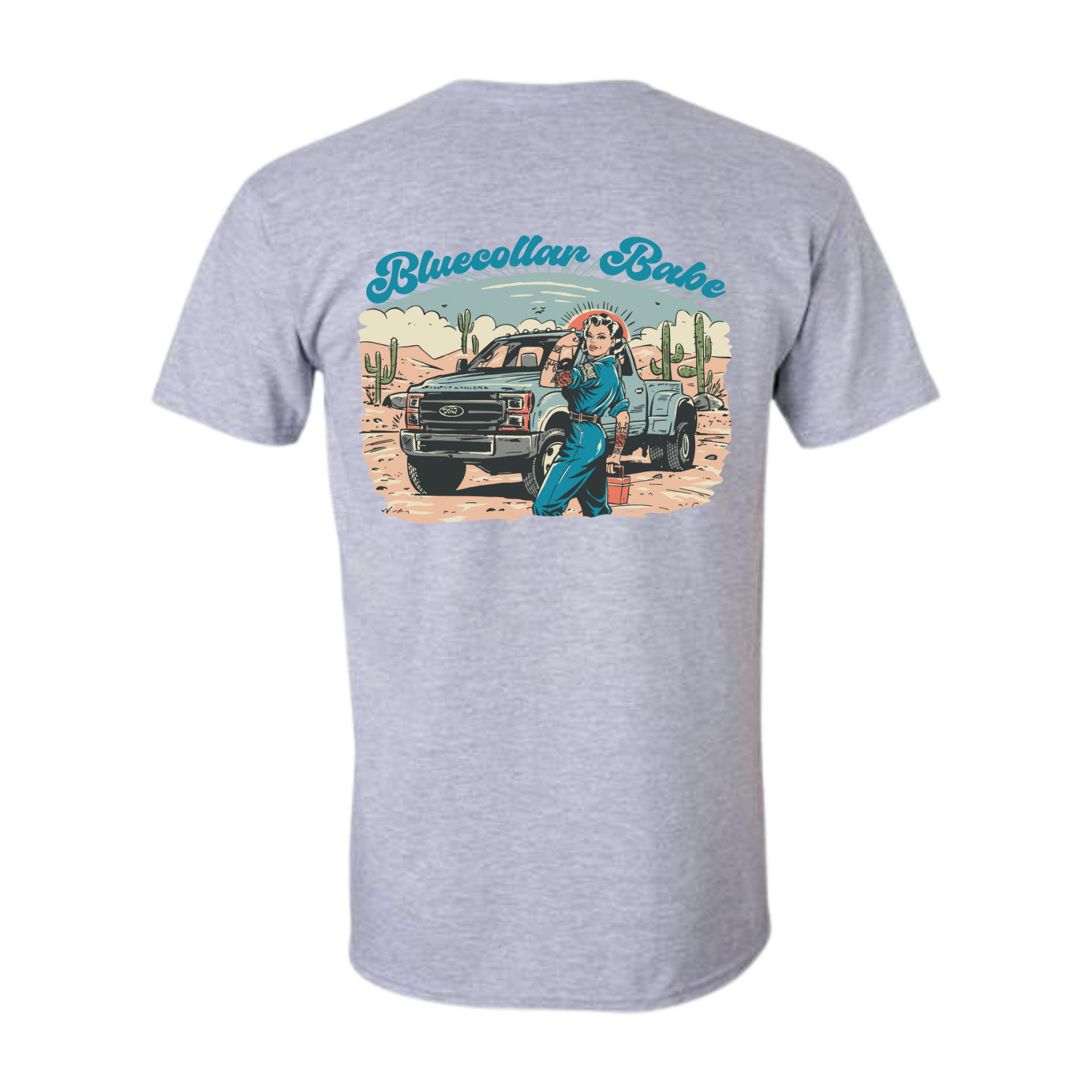 Bluecollar Babe Tee