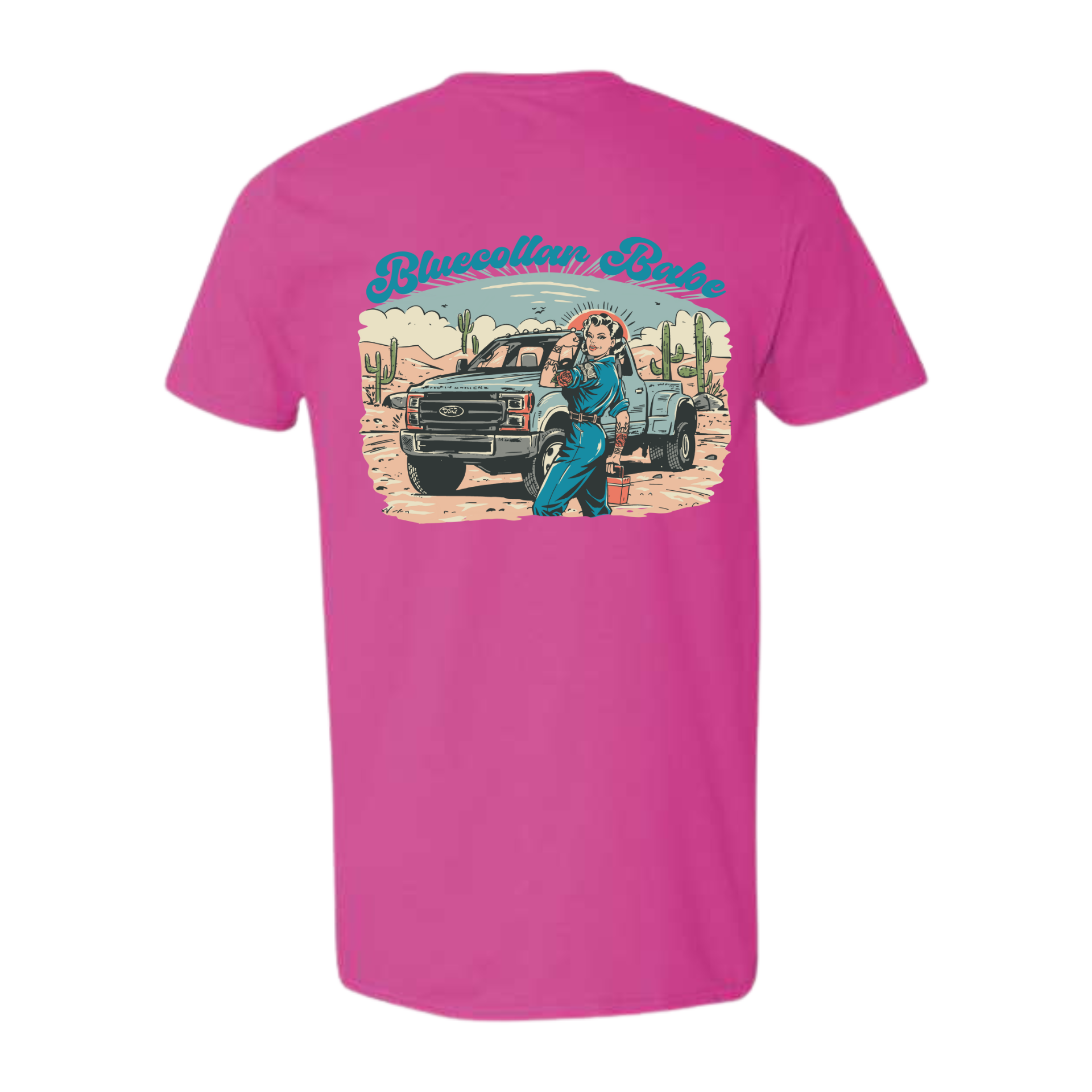 Bluecollar Babe Tee