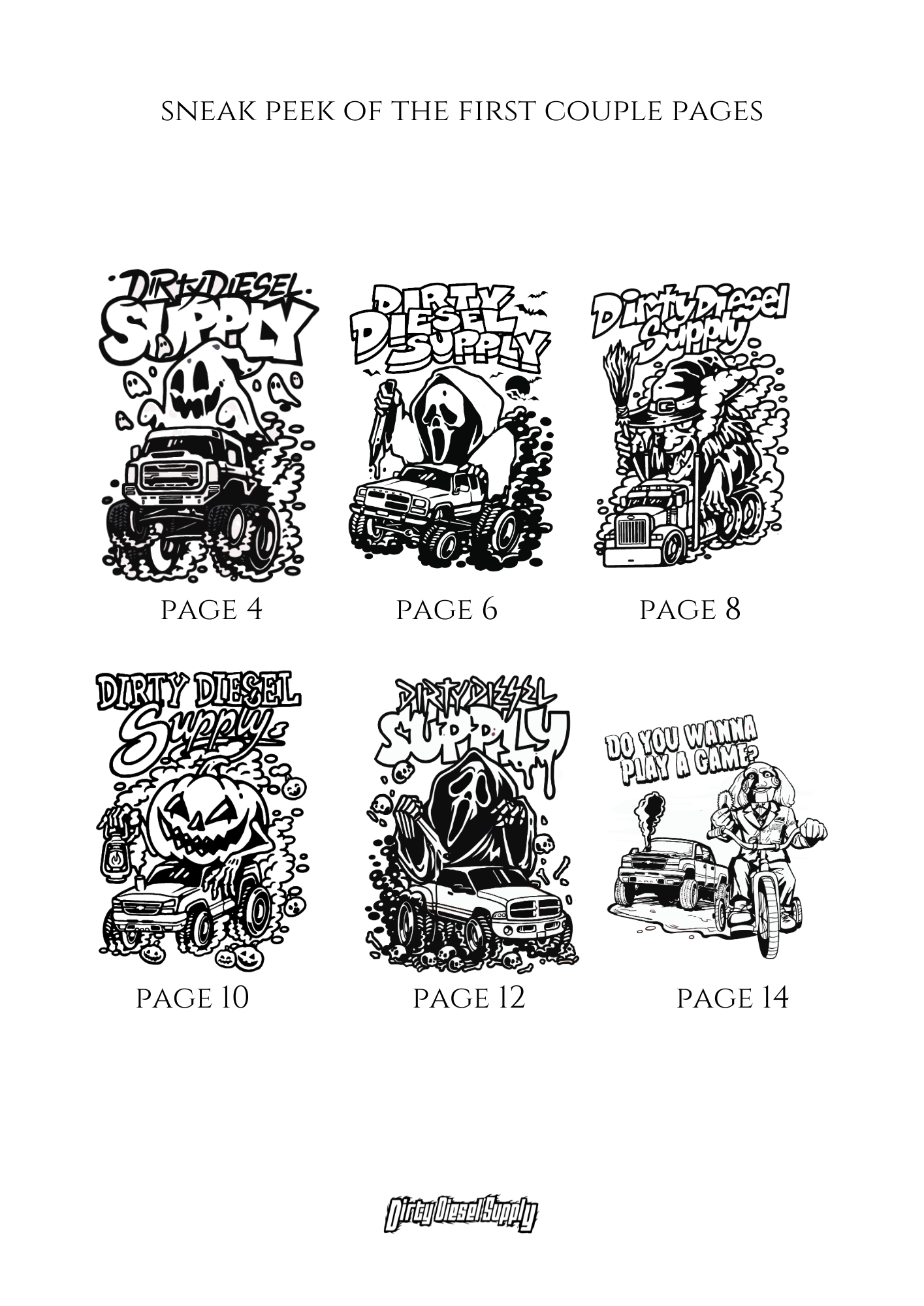 Coloring Book V6 (Mini)