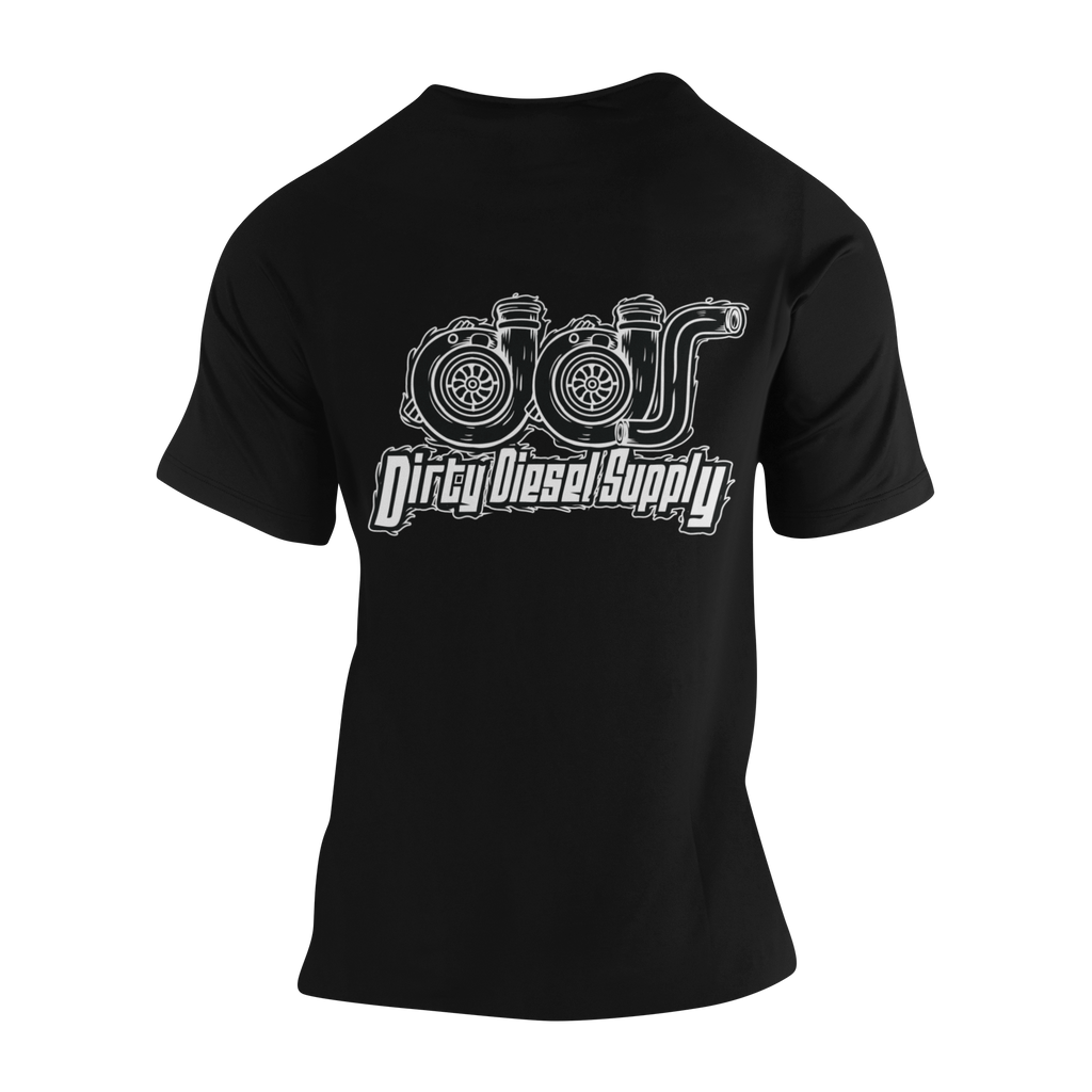 Black Turbo Tee