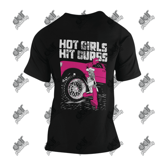 Hot Girls Hit Curbs Tee