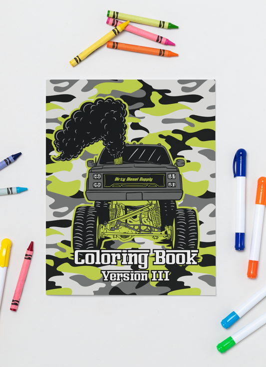 Dirty Diesel Supply Coloring Book V3