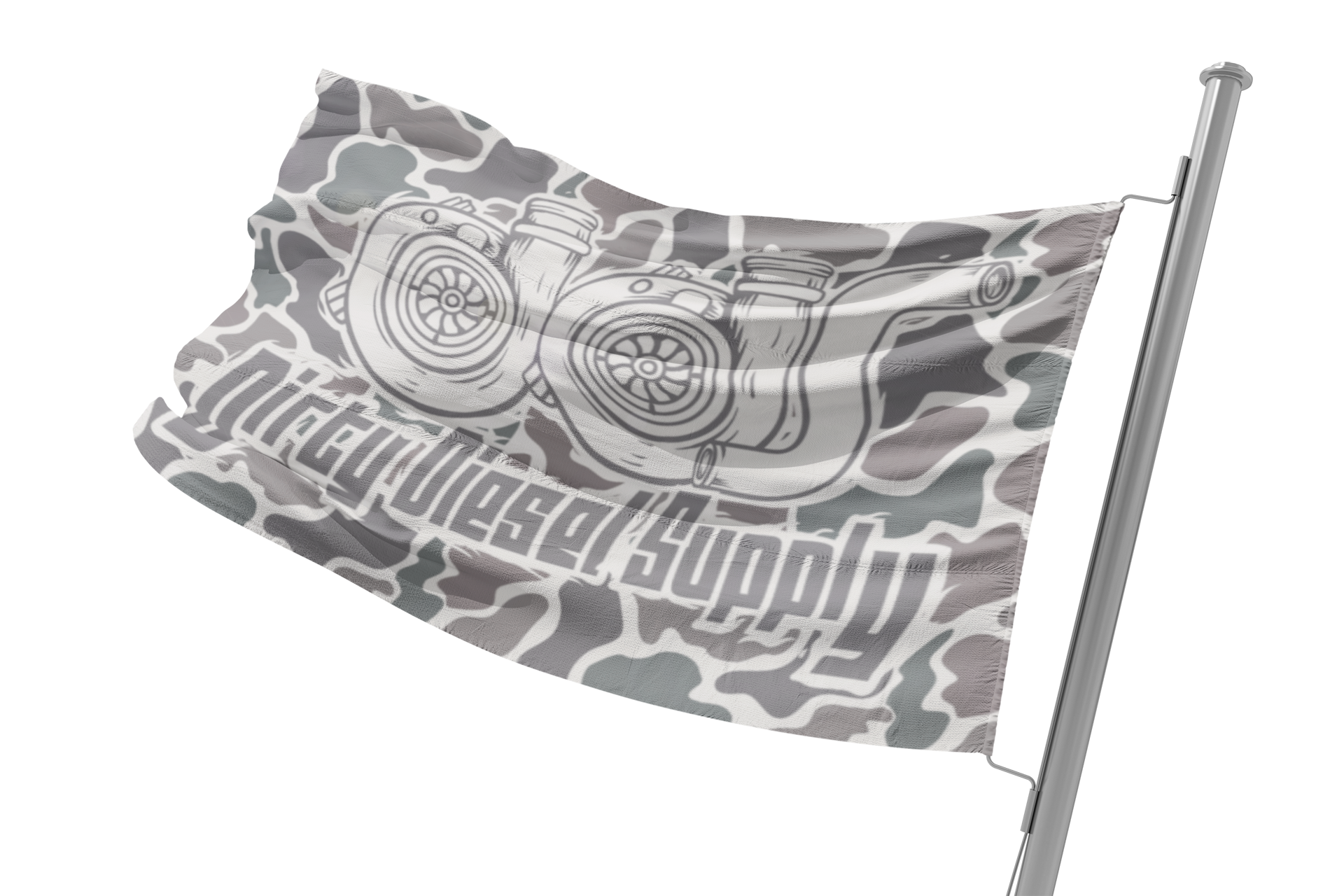 Duck Camo Flag