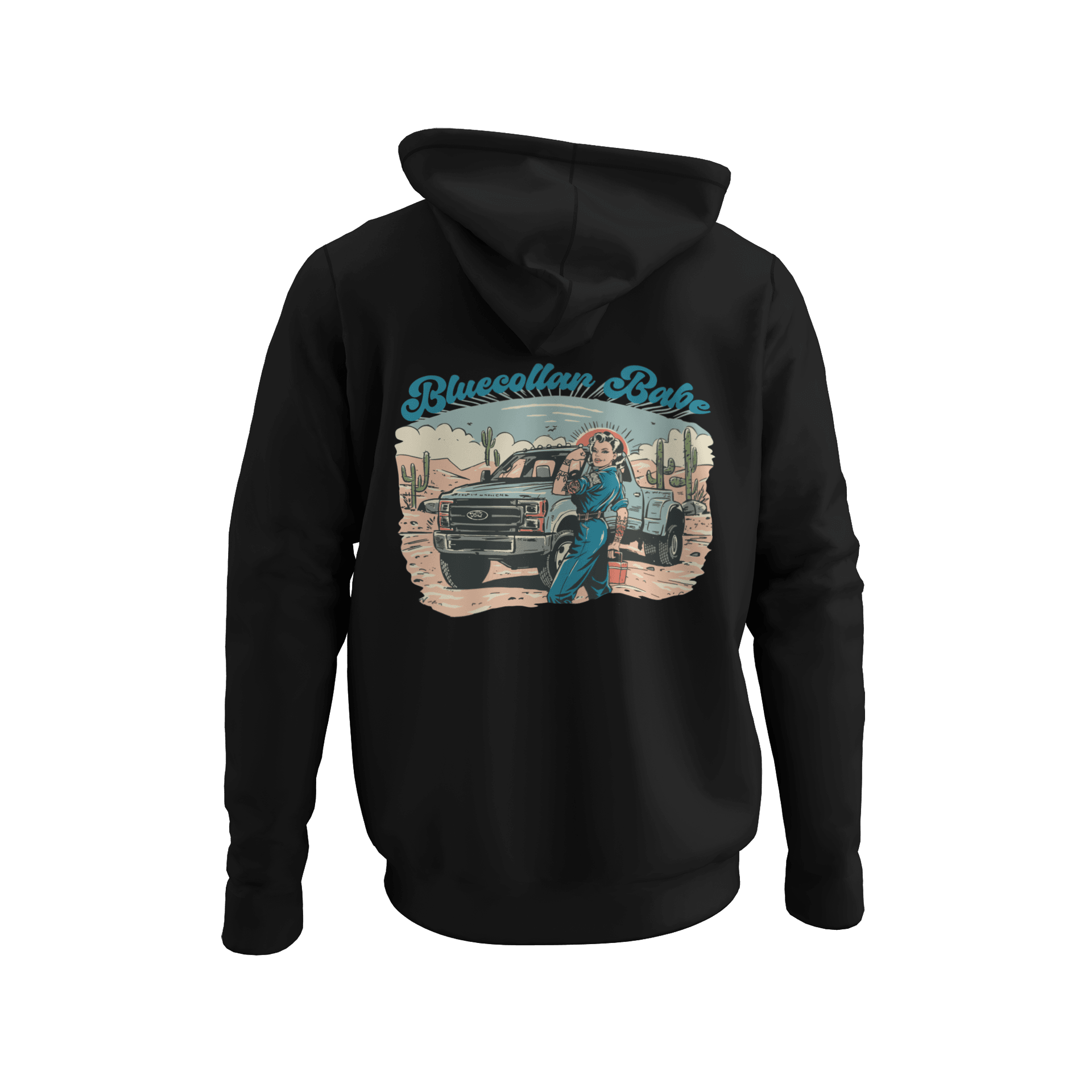 Bluecollar Babe Hoodie