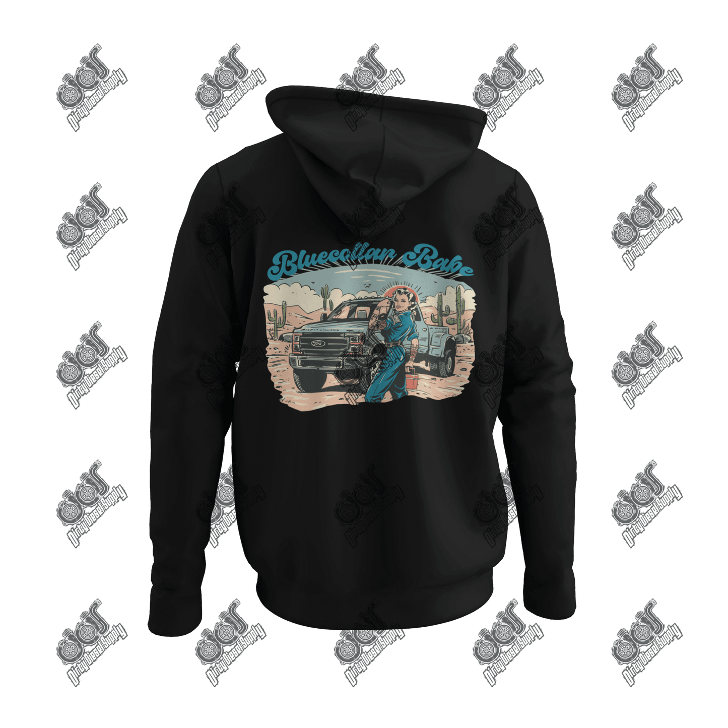 Bluecollar Babe Hoodie