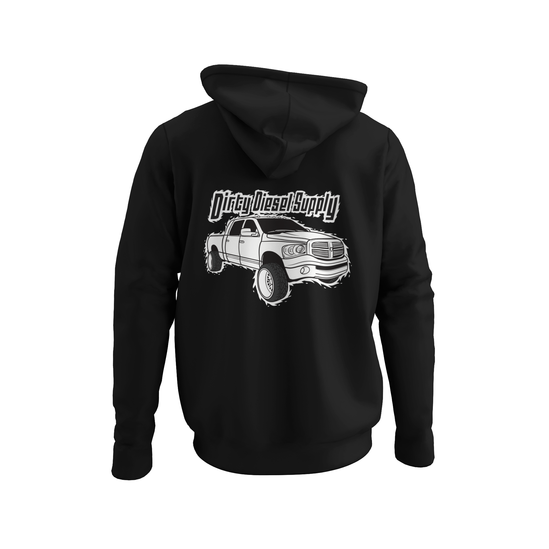 White Dodge 3rd Gen Hoodie