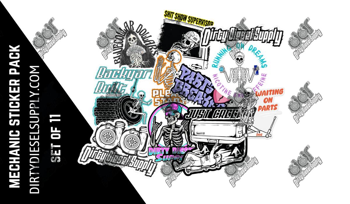 Mechanic Sticker Pack