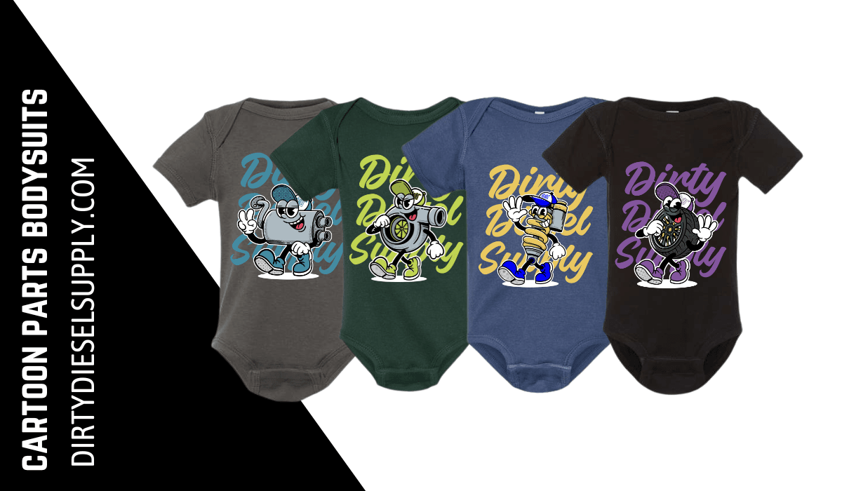 Cartoon Part Bodysuit