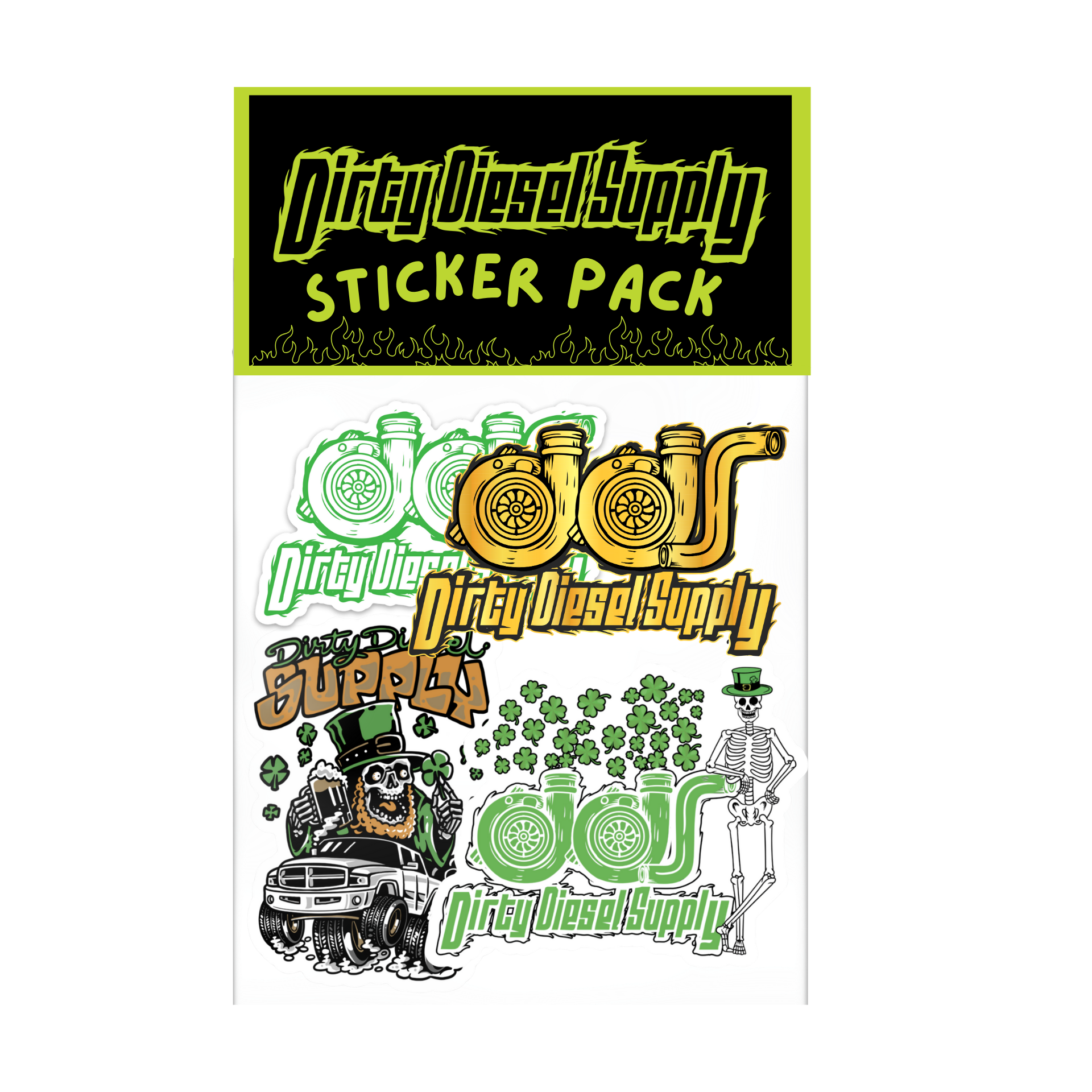 Irish Goodbye Sticker Pack