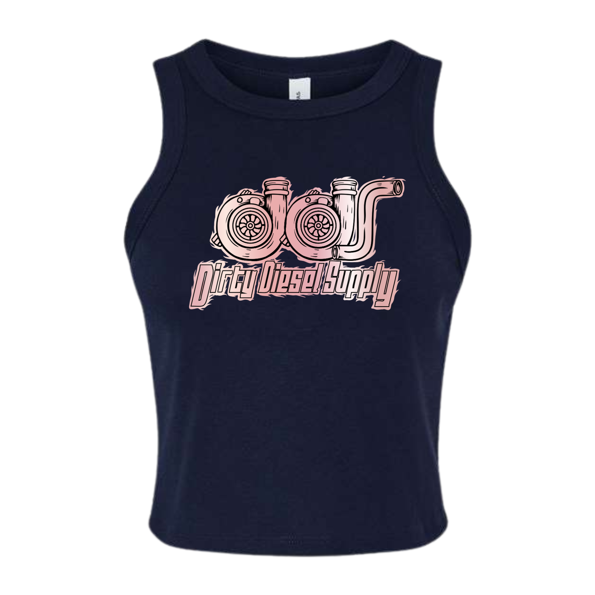 Rose Gold Turbo Crop
