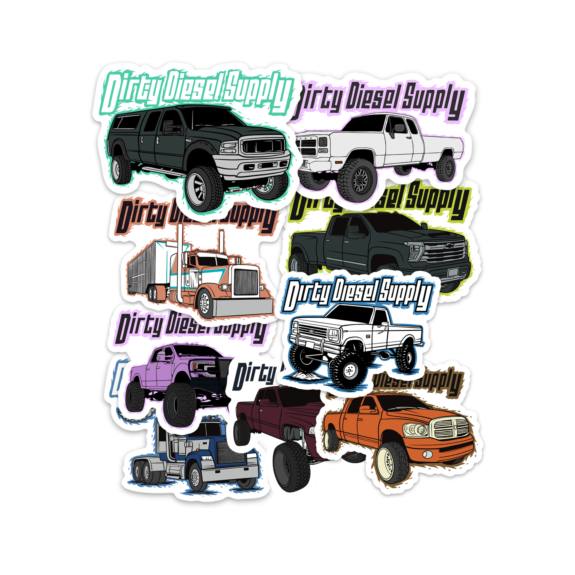 Truck Sticker Pack 2.0