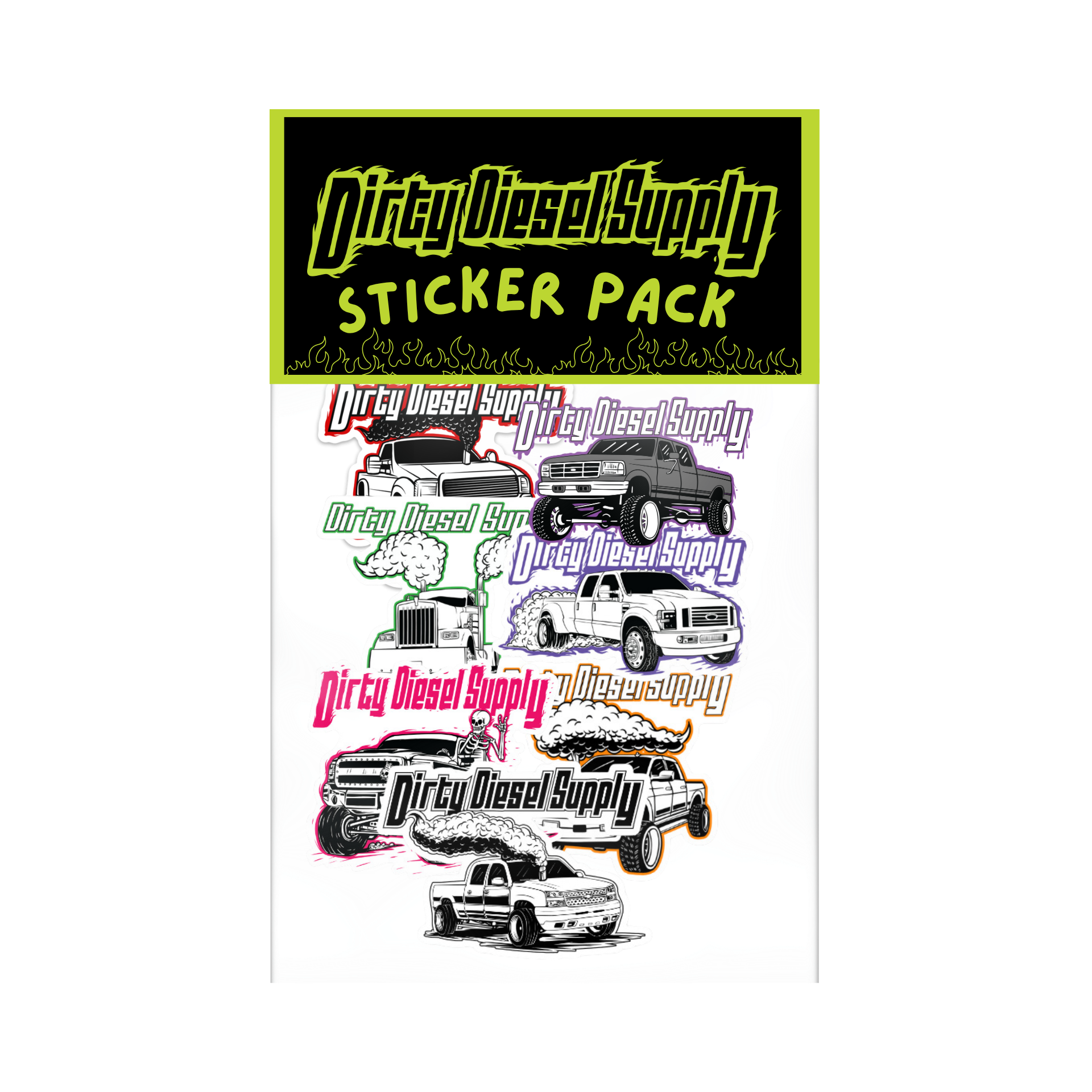 Truck Sticker Pack