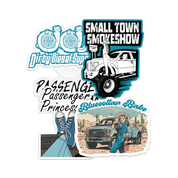 Teal Girly Sticker Pack