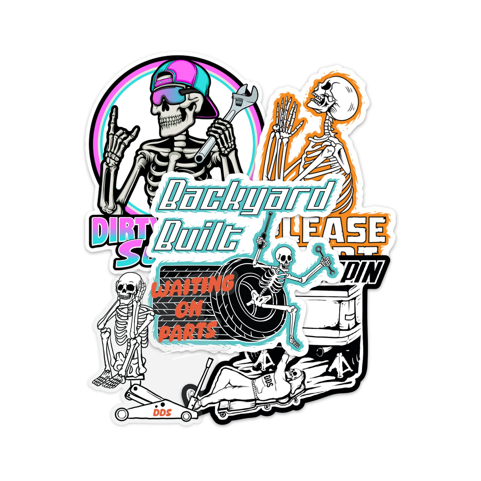Mechanic Sticker Pack