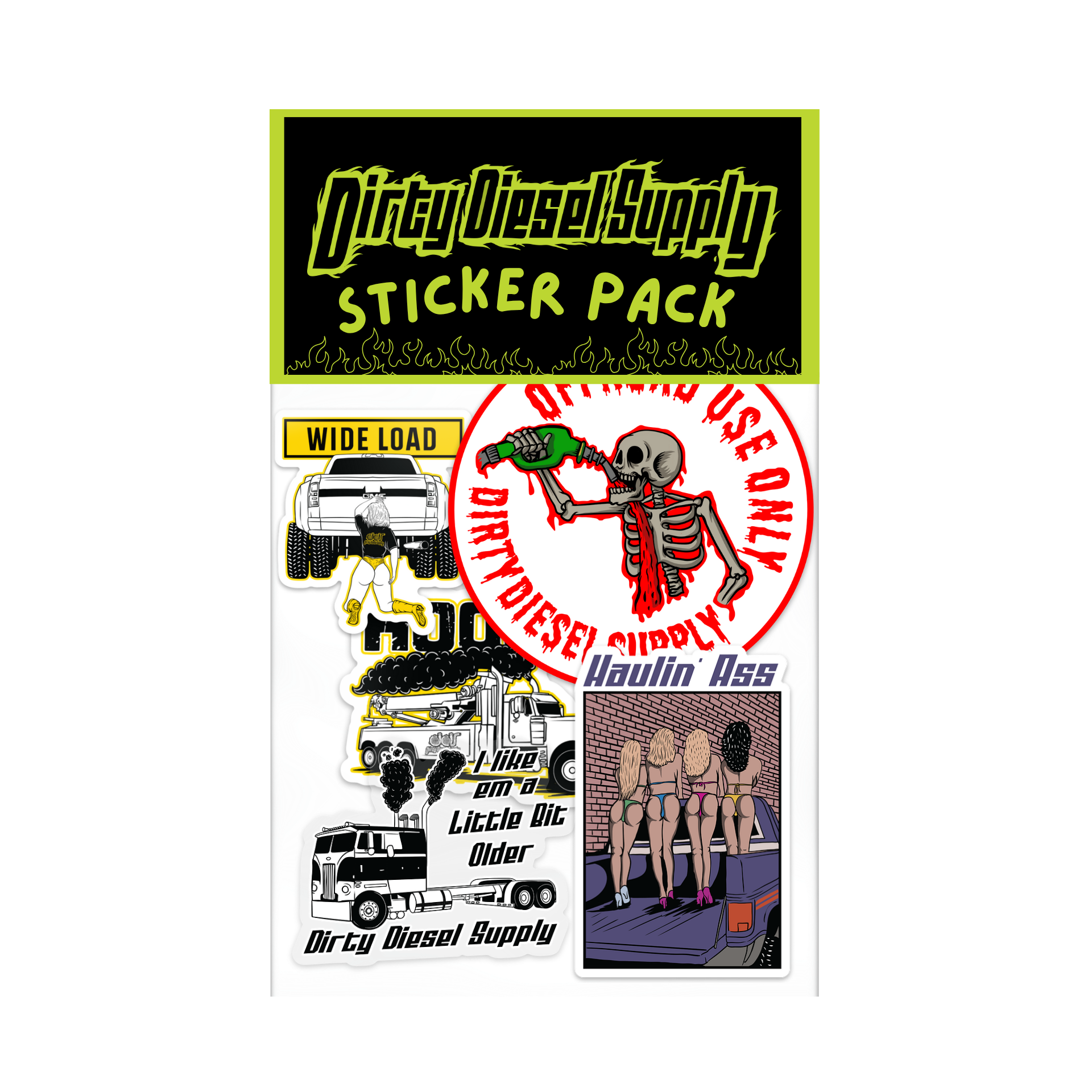 Truckin Sticker Pack