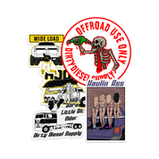 Truckin Sticker Pack