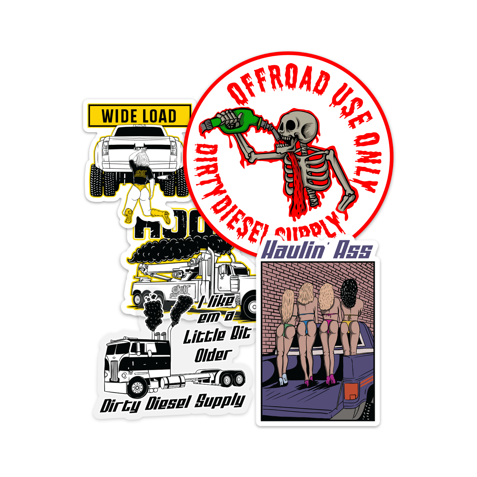 Truckin Sticker Pack