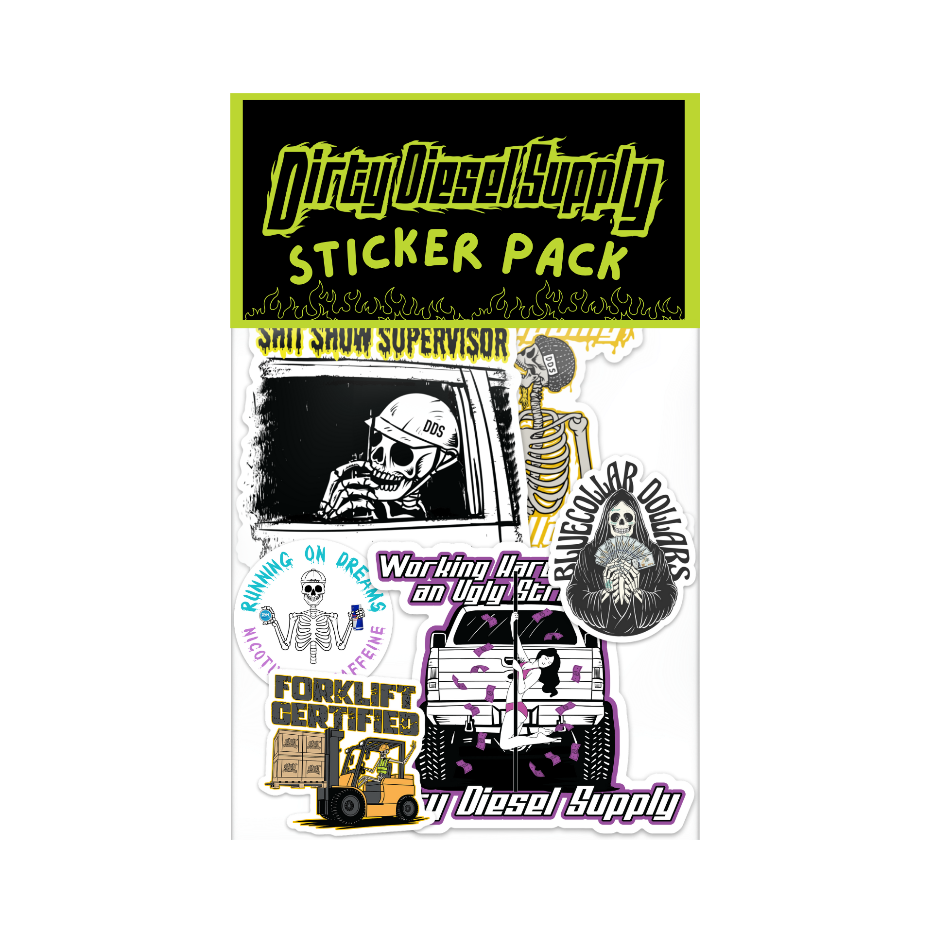 Bluecollar Sticker Pack