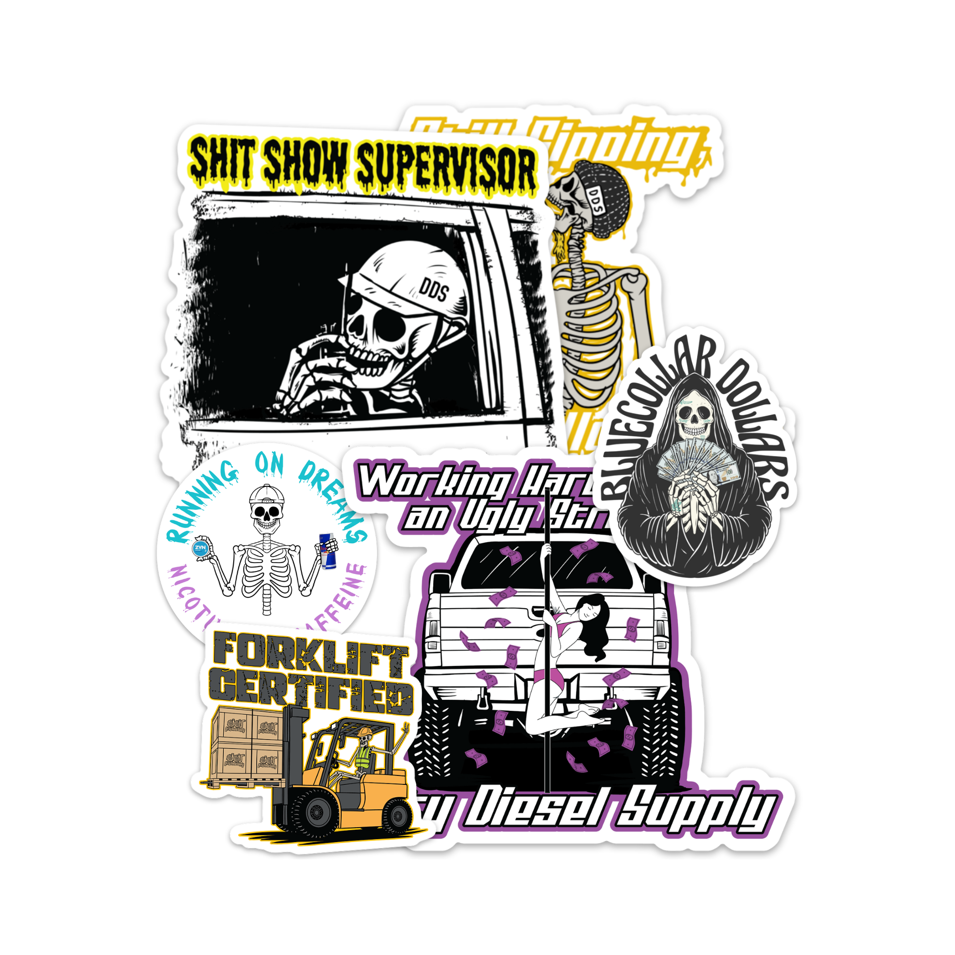 Bluecollar Sticker Pack