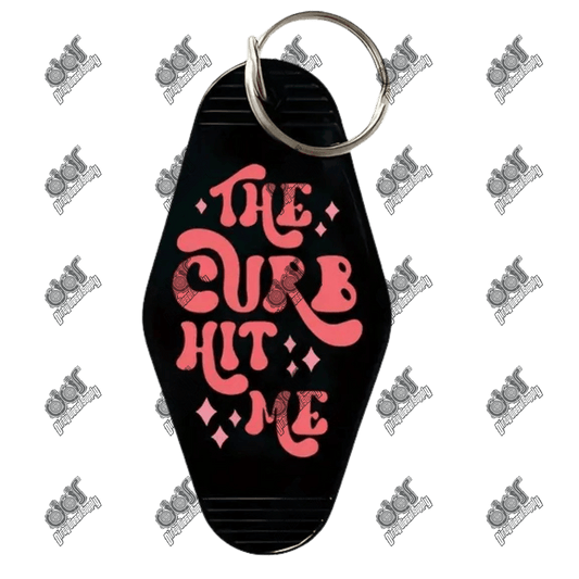 Curb Hit Me Keychain