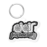 Black Turbo Keychain