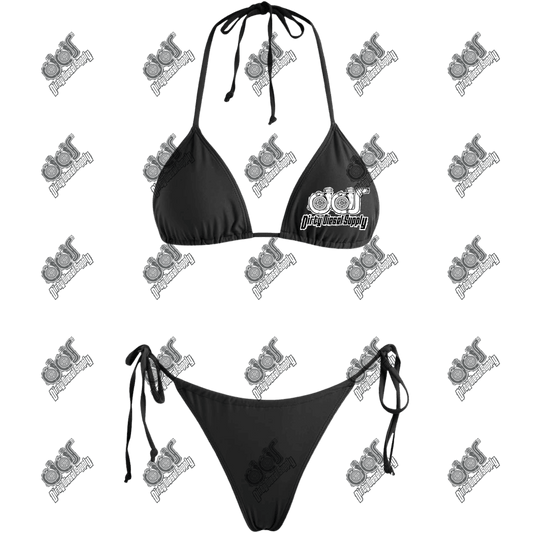 Black Turbo Bikini Set